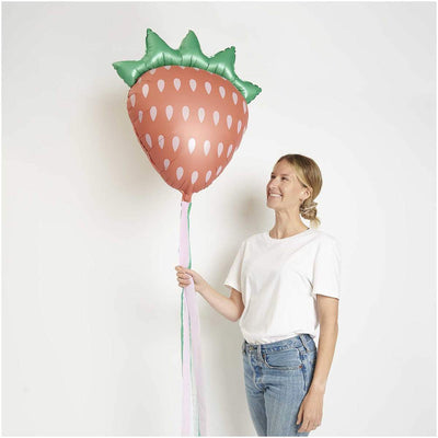 Rico Design Folienballon Erdbeere 55x65cm | Boutique Ballooons