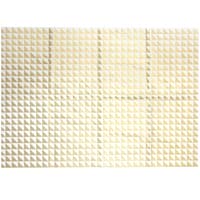 Paper Poetry Seidenpapier Dreiecke gold-weiß 50x70cm