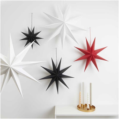 Papierstern, rot, FSC MIX