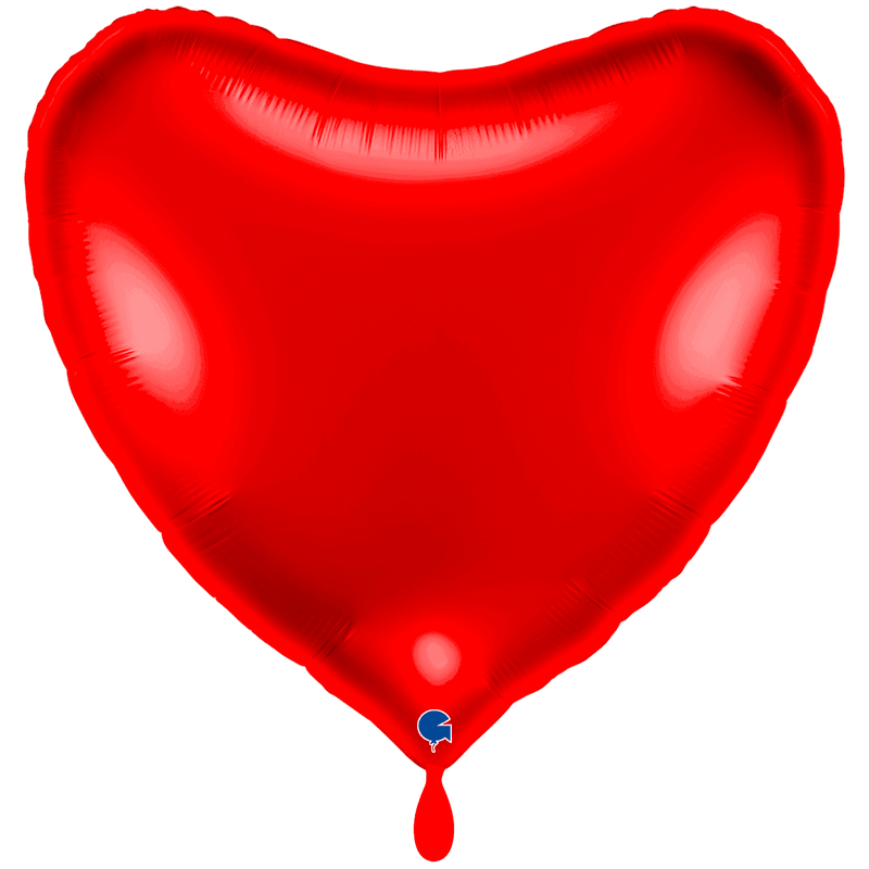 Herzballon XXL Rot