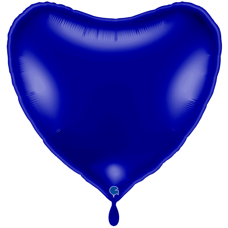 Herzballon XXL Capriblau