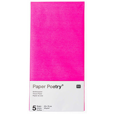 SEIDENPAPIER,PINK 5 ST FSC MIX