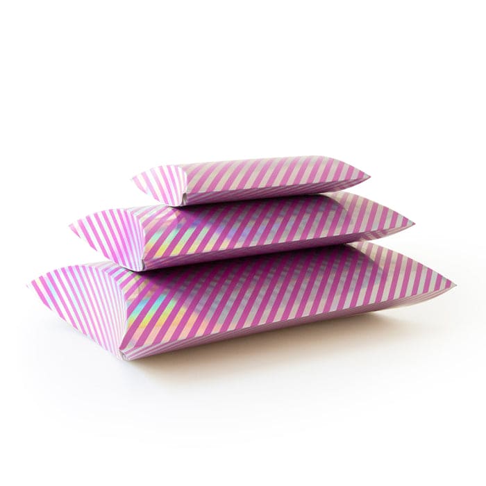 Kissenschachteln - Small - Holographic Pink