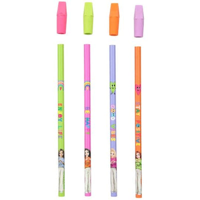 TOPModel Bleistift-Set mit Radier-Topper SELFLOVE