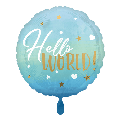 Kopie von Folienballon "Hello World" Pink | Boutique Ballooons