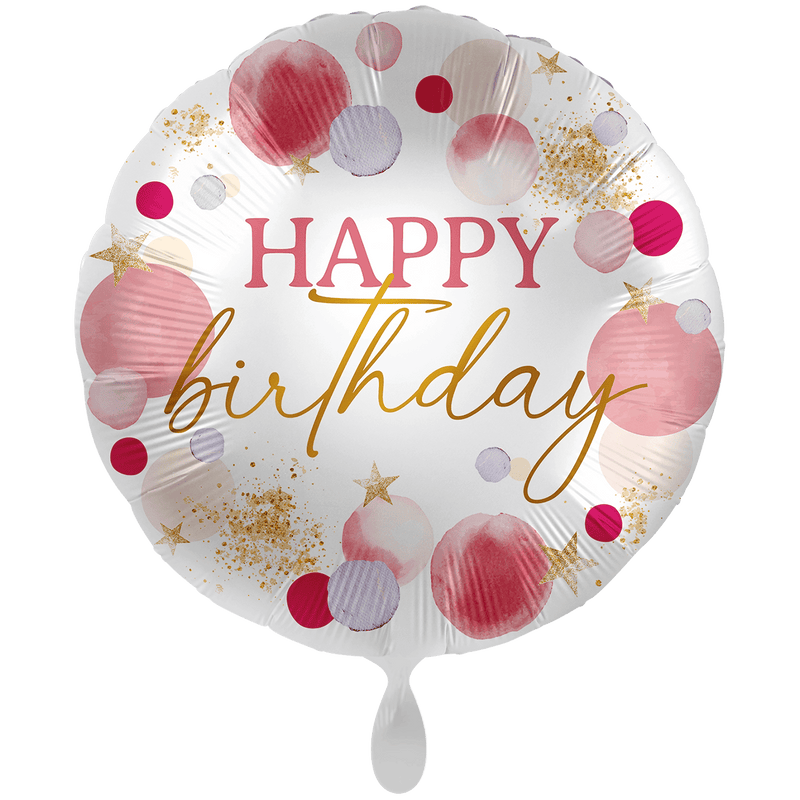 Folienballon Sweet Pink Birthday XXL