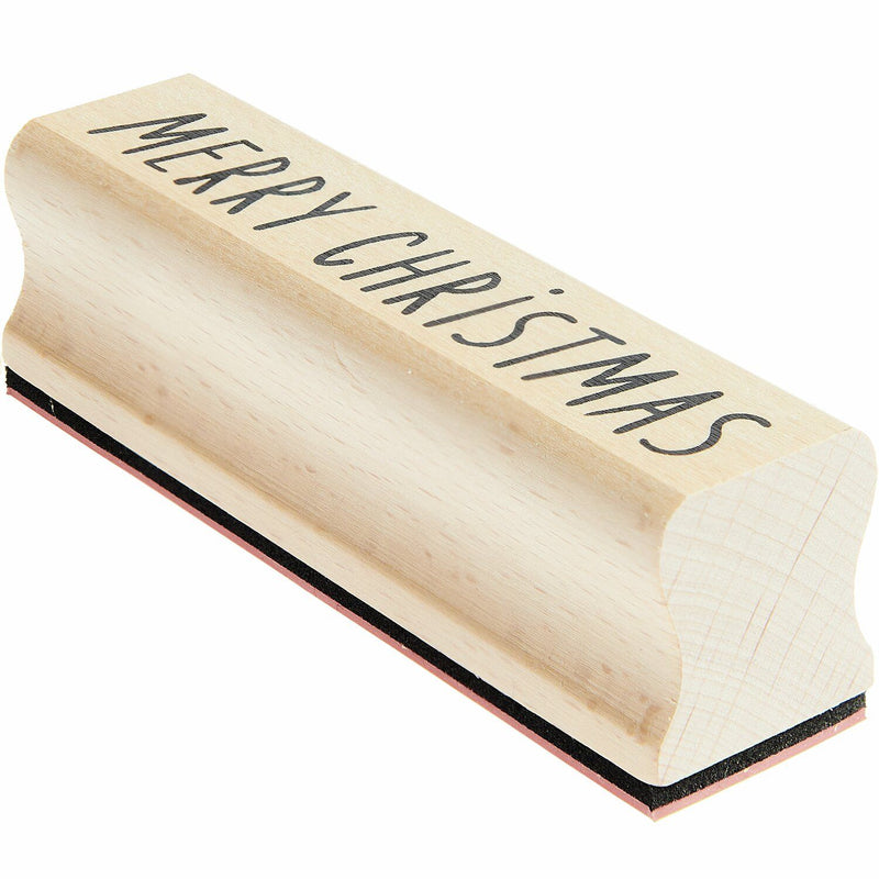 STEMPEL MERRY CHRISTMAS 85X25MM