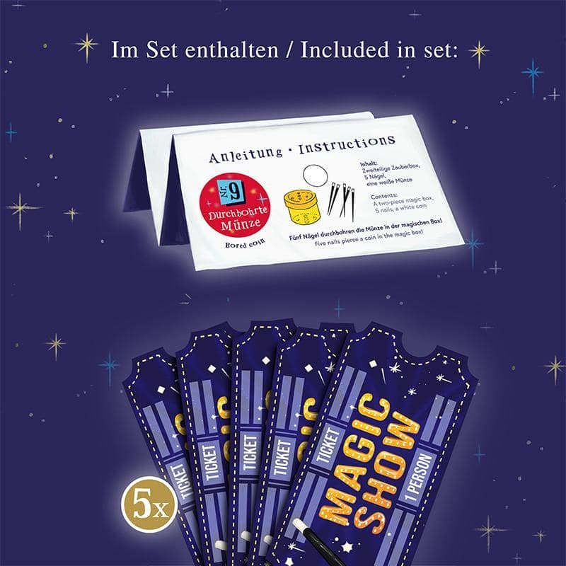 Magic Show Trick 8 Physikalische Wunder (Kopie) | Boutique Ballooons