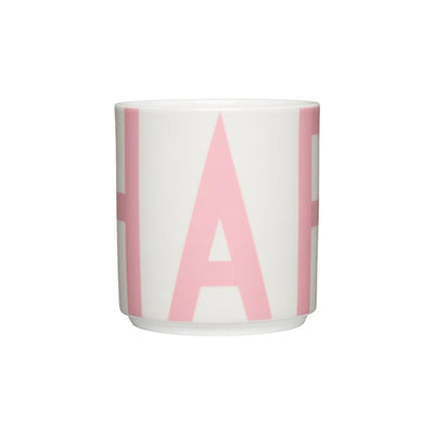 Design Letters - XL Vintage ABC cups - Happy