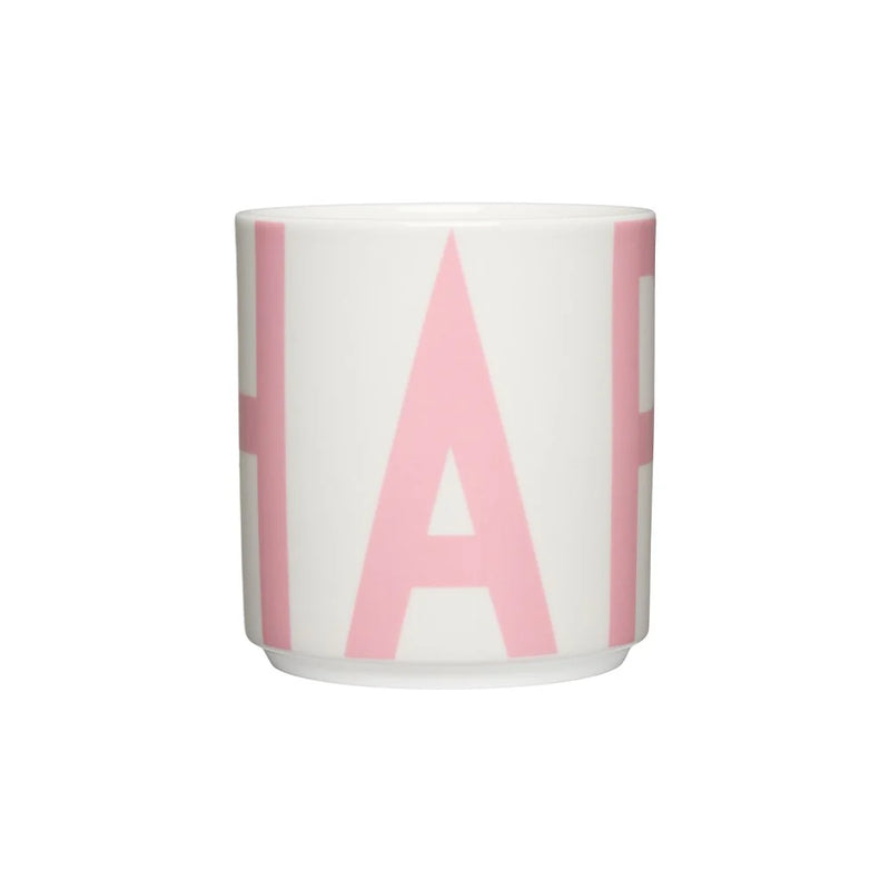 Design Letters - XL Vintage ABC cups - Happy