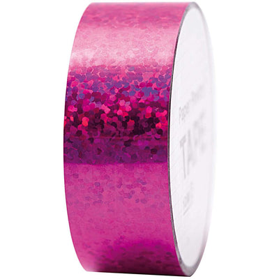 Paper Poetry Holographic Tape Punkte pink 19mm 10m | Boutique Ballooons