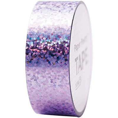 Paper Poetry Holographic Tape Punkte flieder 19mm 10m | Boutique Ballooons