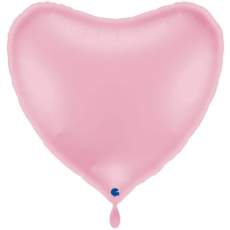 Herzballon XXL Pastelpink