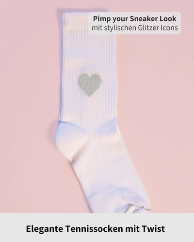 Icon - Glitter Love Silver S (35-38)