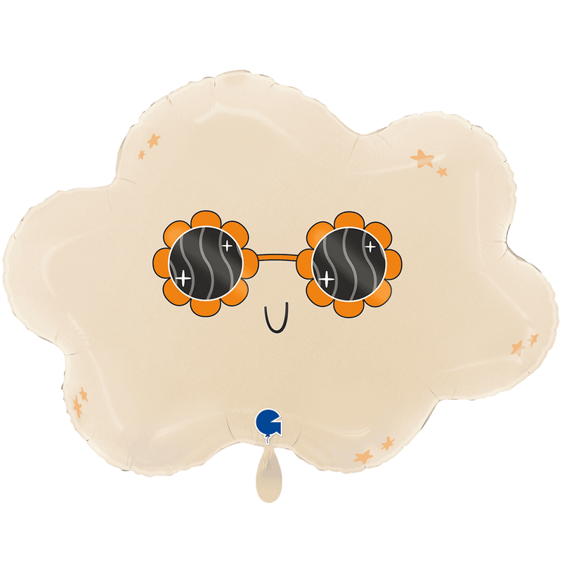 Folienballon Groovy Cloud XXL