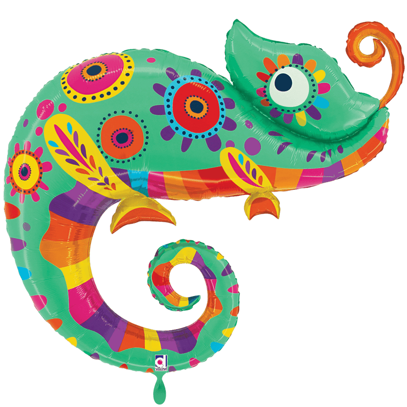 Folienballon Festive Chameleon XXL