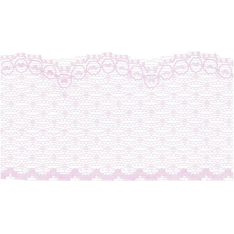 Spitzenband Pünktchen, Flieder, 58 mm x 3 m