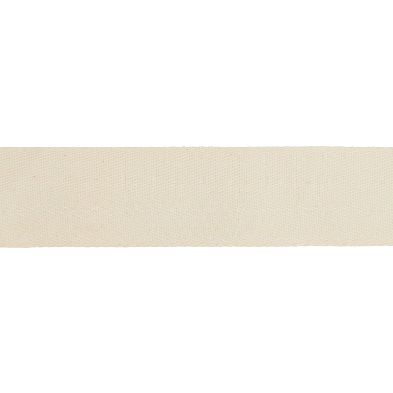 Baumwollband, Natur, 38 mm x 3 m
