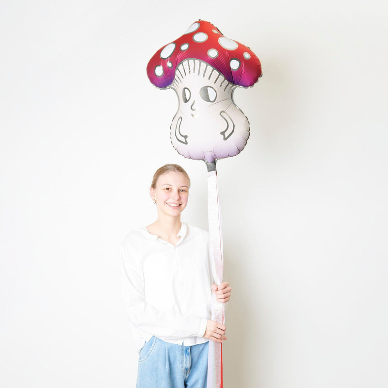 Folienballon Funny Shrooom, 1 Stk, 46 x 54 cm