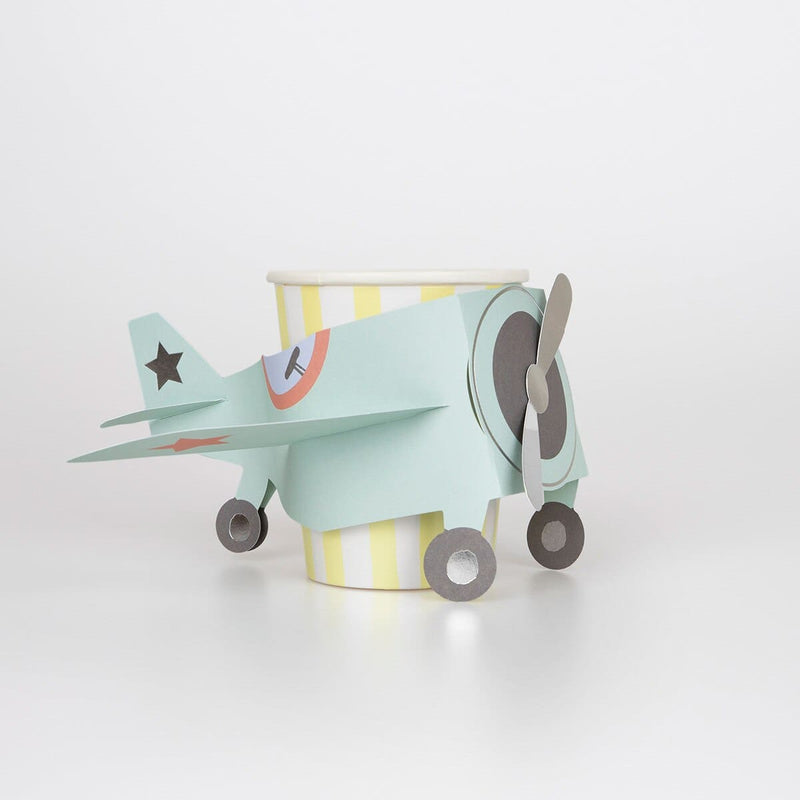 Plane Cups (x 8)