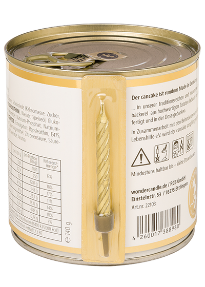 Cancake Congratulations Confetti Brownie