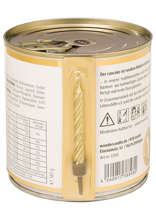 Cancake Congratulations Confetti Brownie