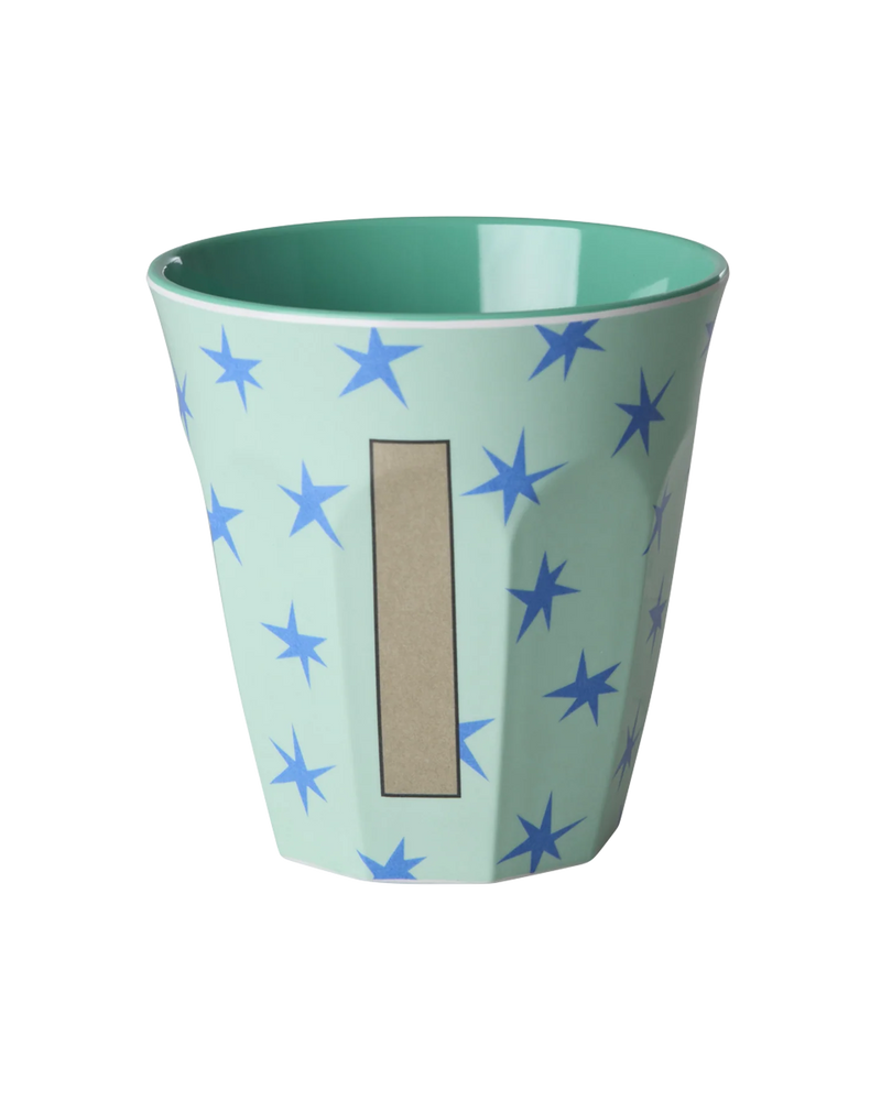 Medium Cup - Green - I - Stars