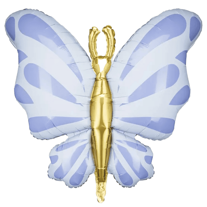 Folienballon Butterfly Blue XXL