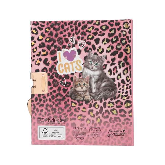 TOPModel Tagebuch mit Geheimstift