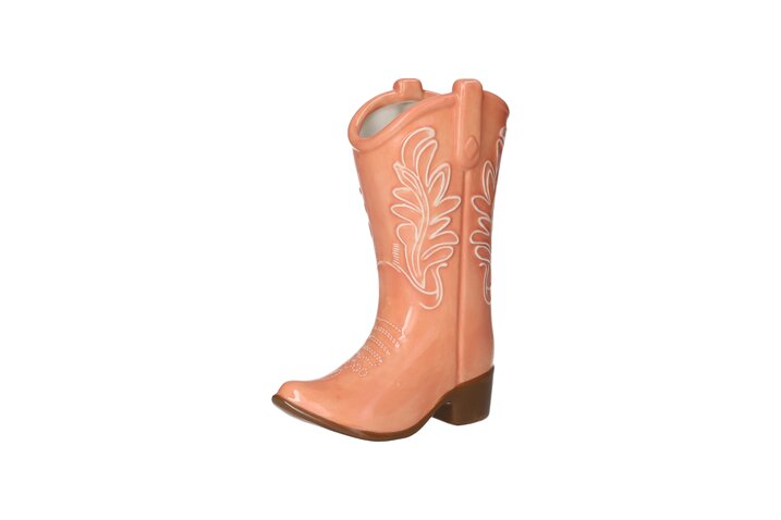 Mignon, Vase, Cowboystiefel, peach