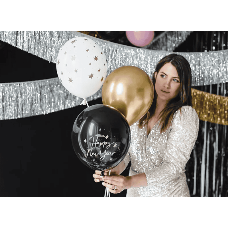 6 Motivballons - Ø 30cm - HNY Mix