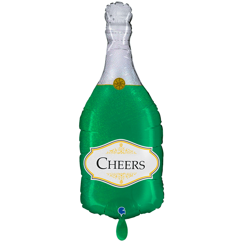 Folienballon Cheers Bottle XXL