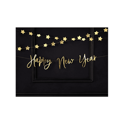 Bannergirlande - Happy New Year
