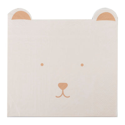 Teddybär-Babyparty-Servietten