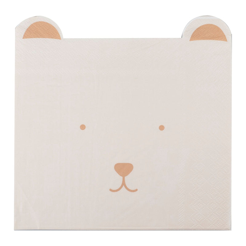 Teddybär-Babyparty-Servietten