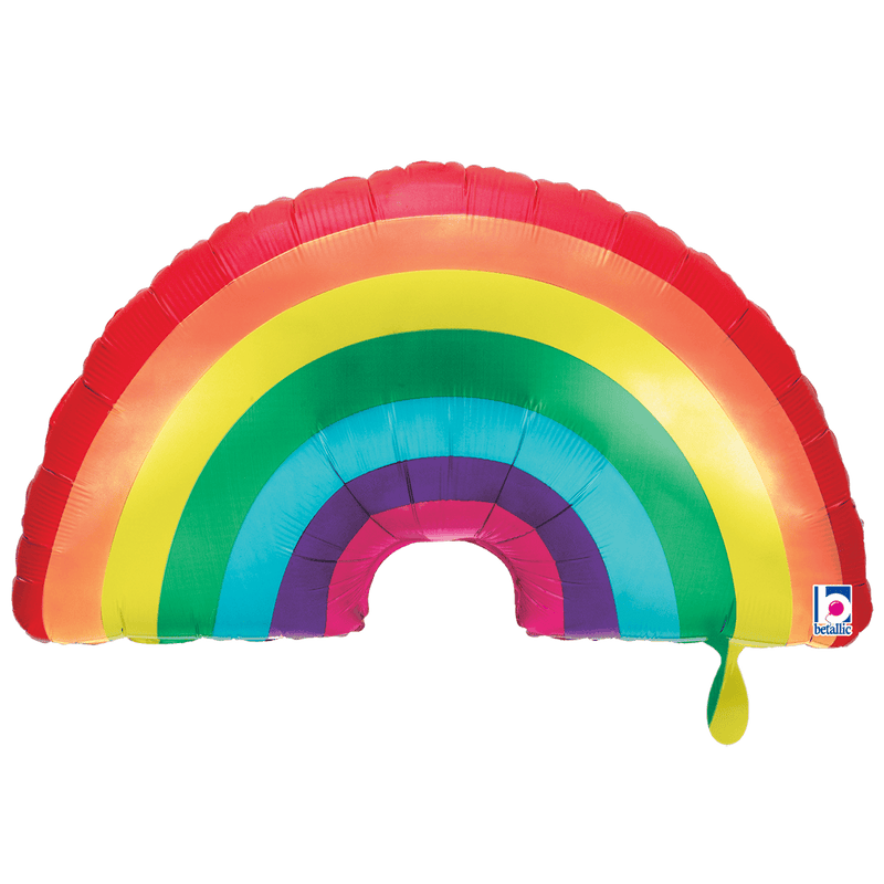 Folienballon Regenbogen XXL