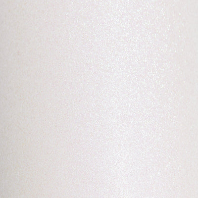 Schultüte mit Tüllverschluss, 35 cm, Glitter-Weiß, FSC Recycled