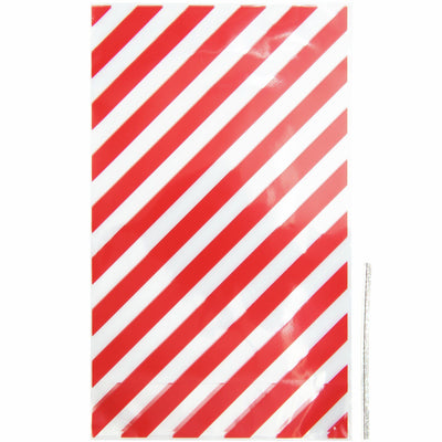 KEKSTÜTEN ROTE STREIFEN 10 STÜCK 144x240mm