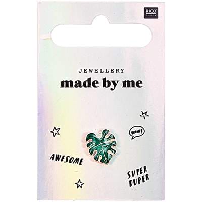 Jewellery Made by Me Pin Blatt 15x18mm