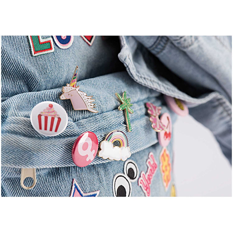 PIN EINHORN, BUNT