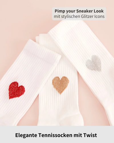 Icon Glitter Love Red S (35 - 38)
