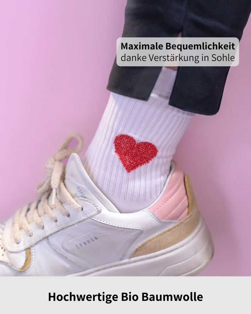 Icon Glitter Love Red S (35 - 38)