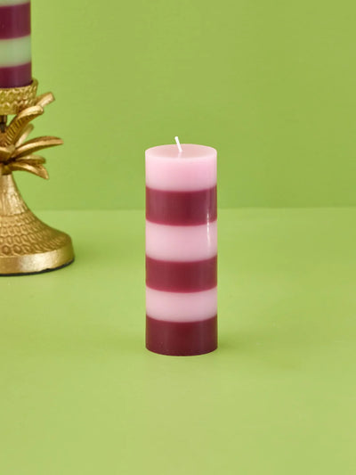 Groß Kerzen - Pink