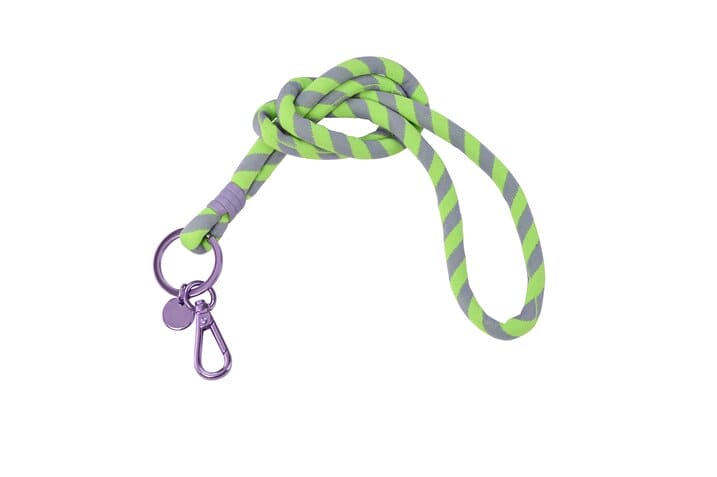 COSMOPOLITAN LANYARD, GRÜN/FLIEDER