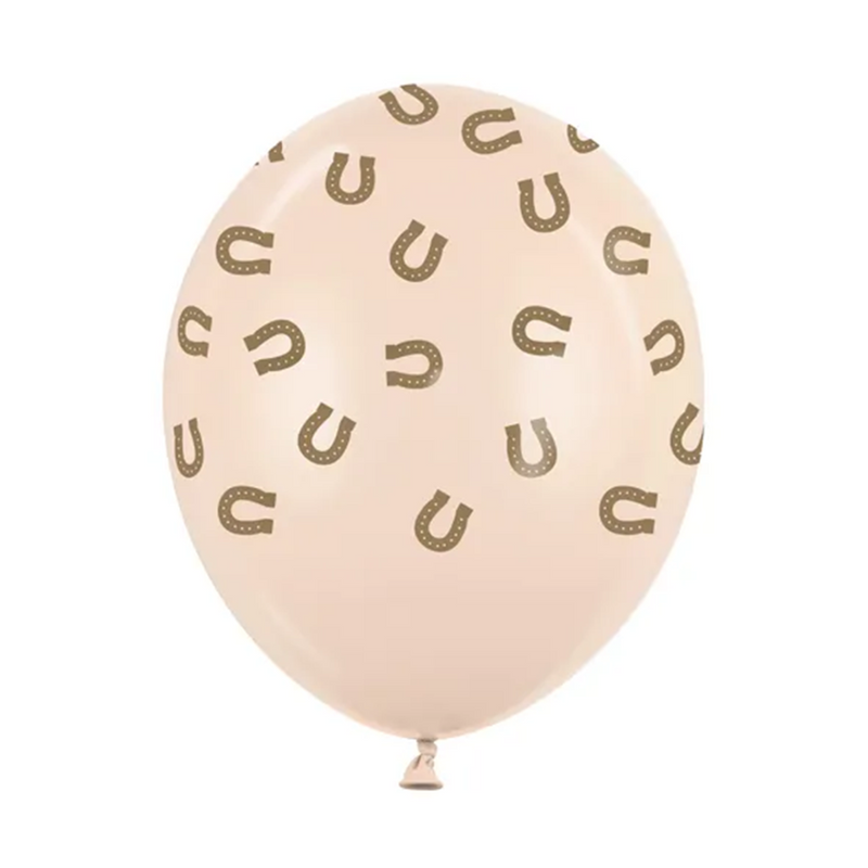 6 Motivballons - Ø 30cm - Horseparty