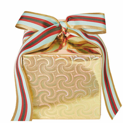PAPER POETRY GESCHENKPAPIER HOLOGRAPHISCH MIT STERNEN 200X70CM 80G/M² GOLD