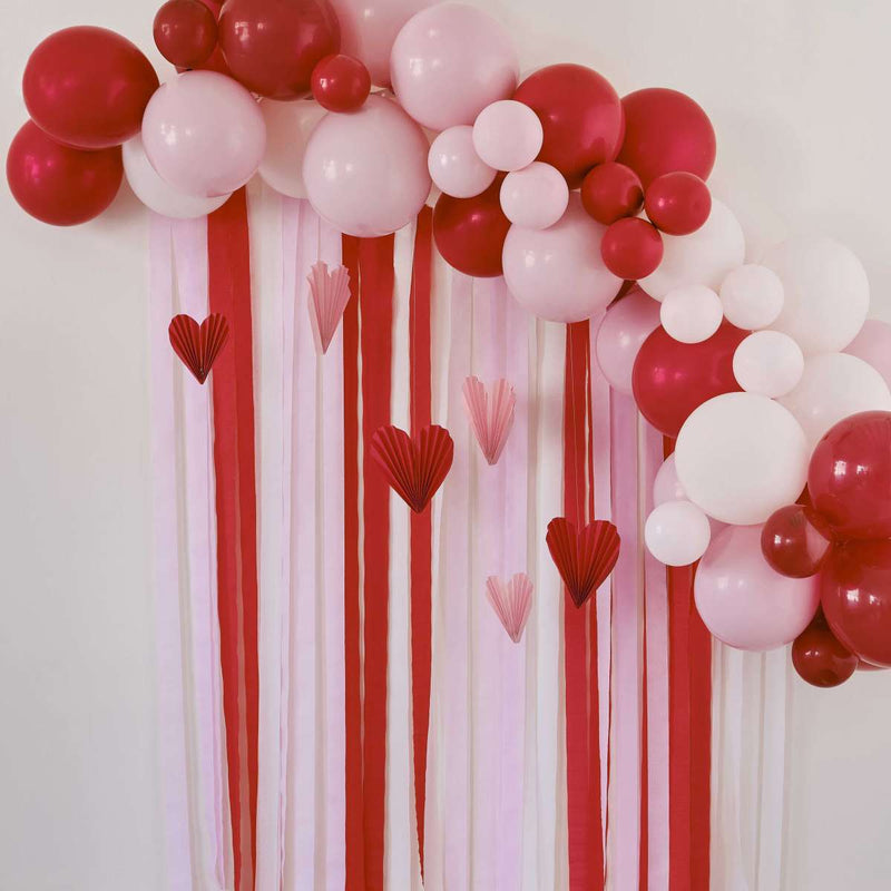 Ballongirlande Valentinstag