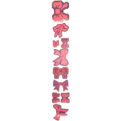 Sticker La vie en Rose, Schleifen FSC MIX