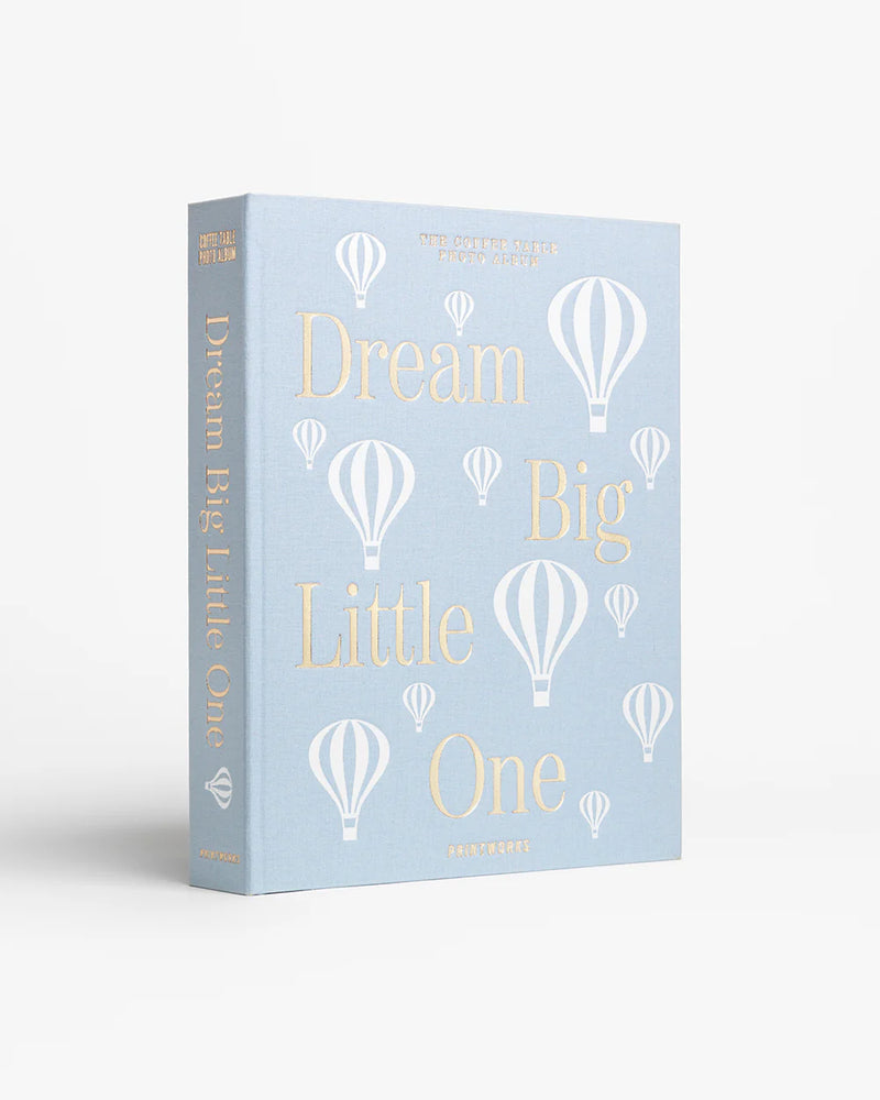 Baby Album - Dream Big Little One, Light Blue