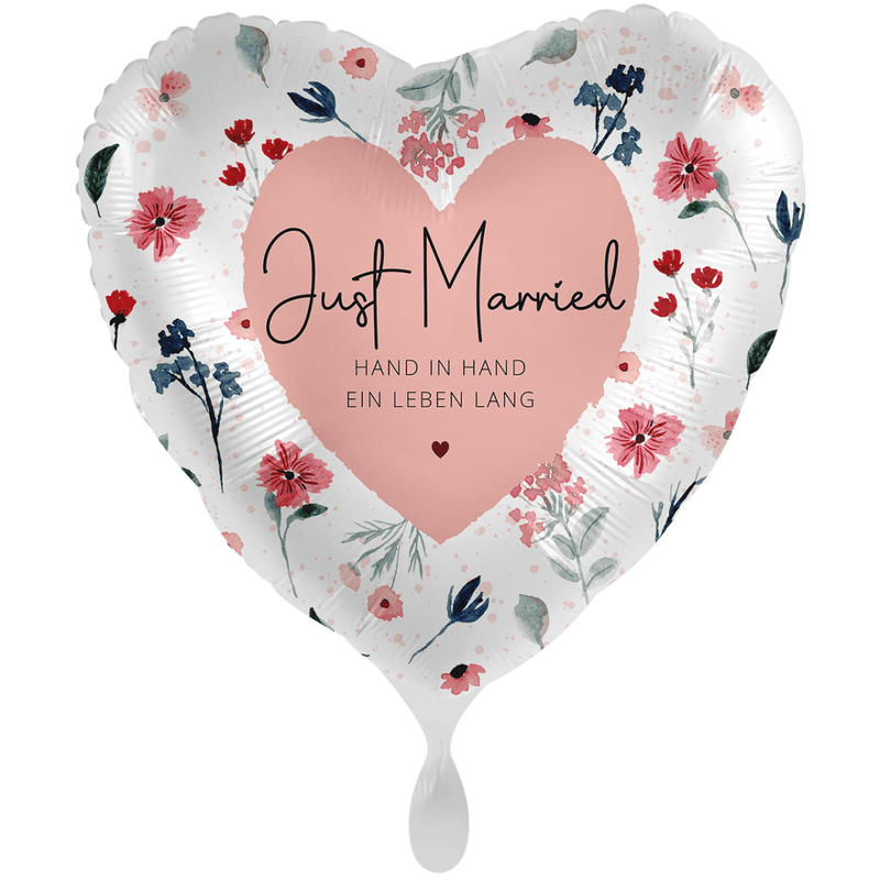 Just Married Flowers XXL